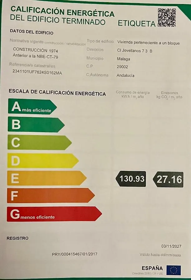 Gálvez Flat, at principal railway station in Málaga Apartamento