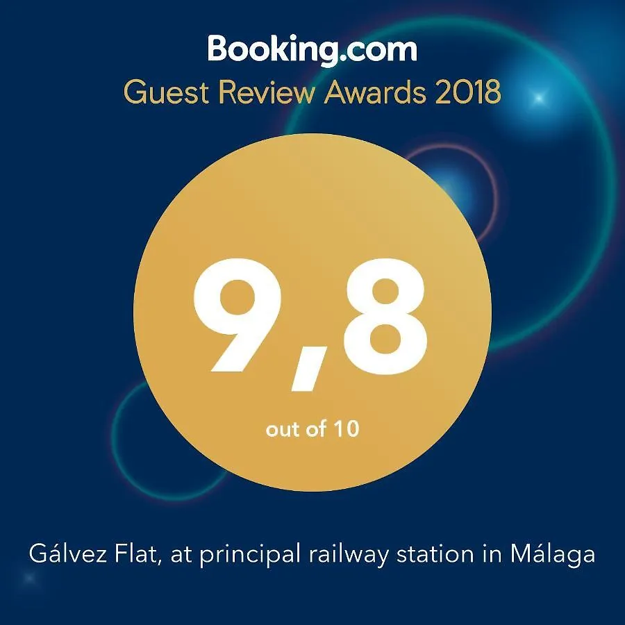 Apartamento Gálvez Flat, at principal railway station in Málaga
